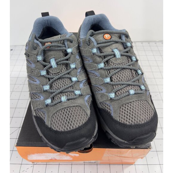 Merrell Moab 2 Women's Sz. 6 Wide EE Grey Oxford Waterproof New - Picture 9 of 10